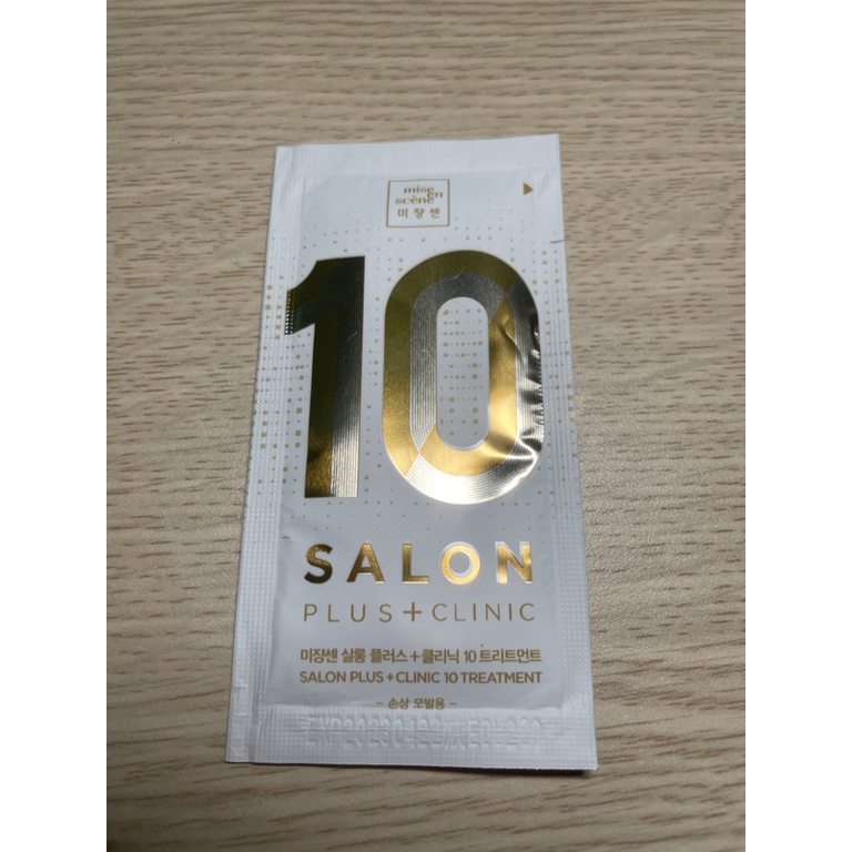 MBC Dầu xả/gội cho tóc hư tổn Mise En Scene Salon Plus Clinic 10 Treatment for Damaged Hair mini