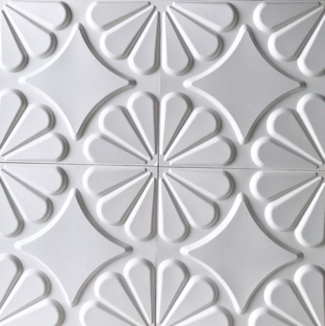 Tấm ốp tường 3D chống ẩm mốc, trang trí nội thất, hoa văn nổi chất liệu sợi tự nhiên | BigBuy360 - bigbuy360.vn