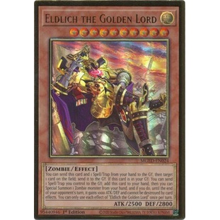 Thẻ bài Yugioh - TCG - Eldlich the Golden Lord / MGED-EN024'