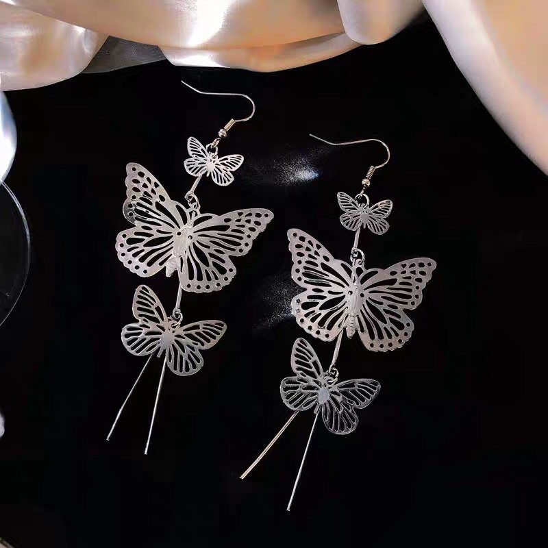 Khuyên tai dáng dài phong cách unisex - Khăn turban