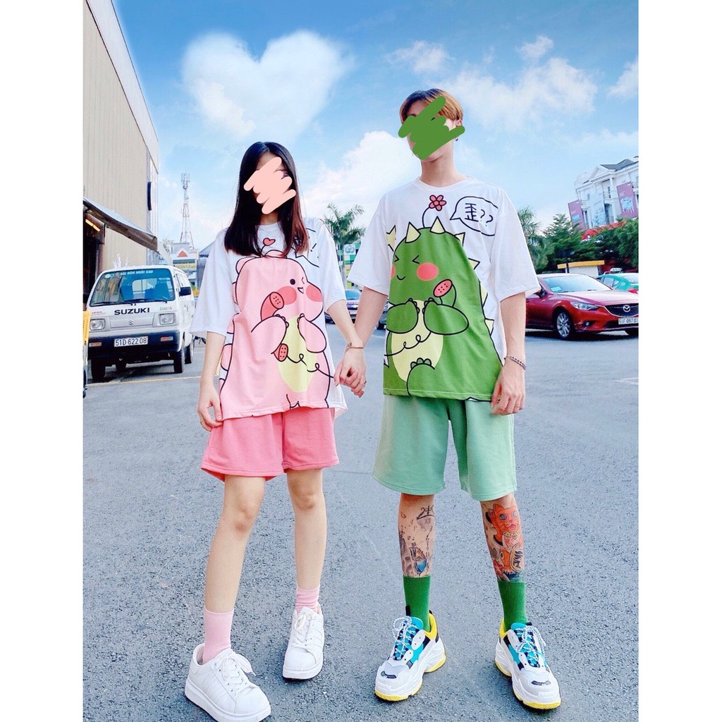 Set đồ bộ hoạt hình ❤️ Bộ mặc nhà Cartoon KLONG BỰ form rộng Freesize nam nữ Molly Fashion