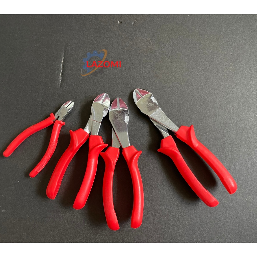 Kìm cắt Meinfa VNXK mạ không gỉ - kìm cắt dây điện, dây thép, cáp viễn thông bảo hành 12 tháng - LAZOMI tools