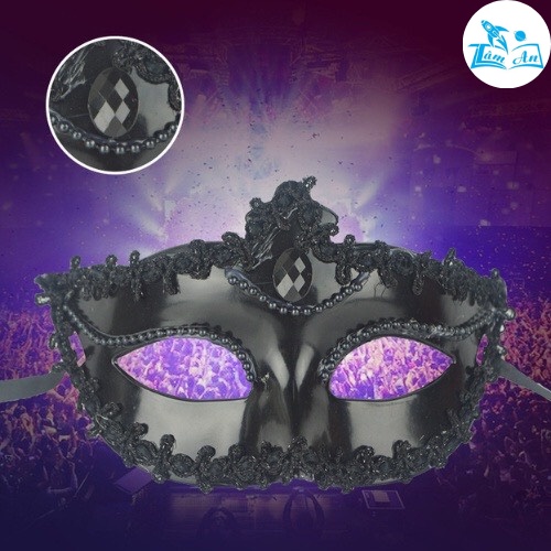Mặt Nạ Hóa Trang Dự Tiệc Vũ Hội Nửa Mặt Phong Cách Quý Tộc - Đồ Chơi Cosplay Halloween, Trung Thu,....