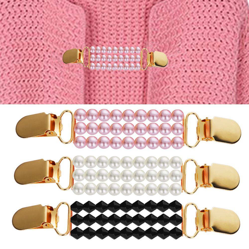 Kẹp Áo Khoác Cardigan Hình Hoa Hồng Mới|Kẹp Vịt Phong Cách Retro