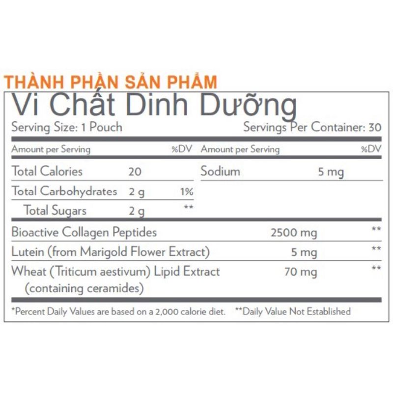 Sản phẩm bổ sung Collagen - Inner Focus Collage Plus Nuskin Date 1.2025