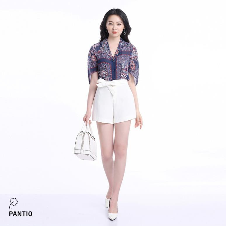 Áo sơ mi nữ chất liệu vải Chiffon, dáng suông, tay lỡ FAS32666 - PANTIO ་་