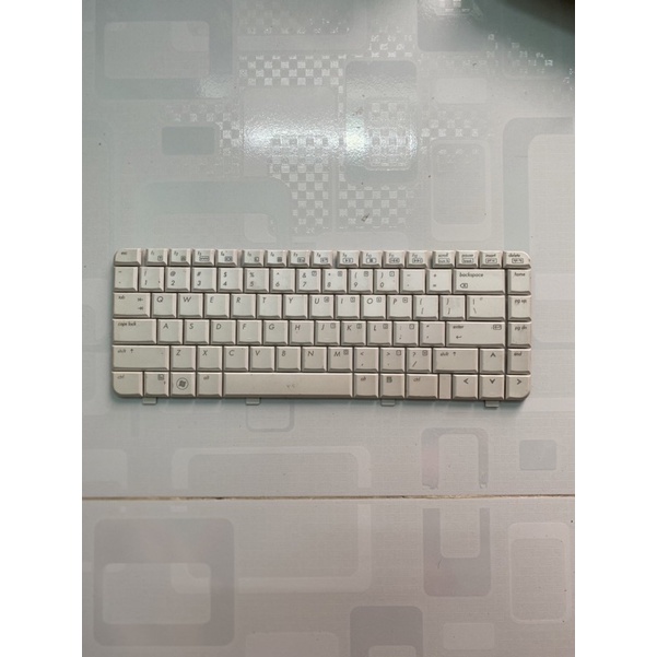 keyboard bàn phím hp dv4 màu trắng chưa test phím dv4 không bảo hành