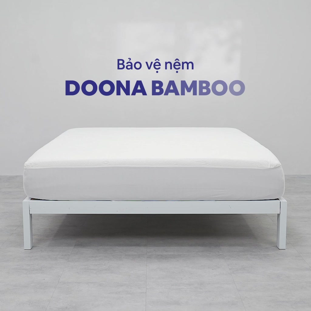 Bảo vệ nệm Doona Bamboo 30cm chống bụi bẩn nấm mốc, khử mùi thoáng khí, thoát nhiệt tối ưu | BigBuy360 - bigbuy360.vn