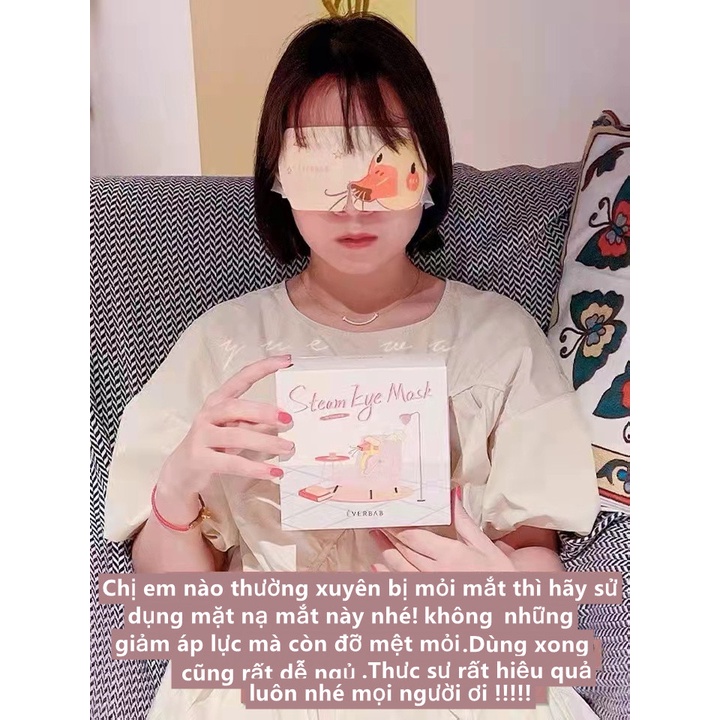 Mặt nạ mắt hơi nước giảm mệt mỏi và quầng thâm