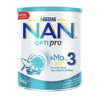 Sữa Bột Nestlé NAN OPTIPRO HM-O 3 900g (hộp móp nhưng không ảnh hưởng chất lượng sữa)