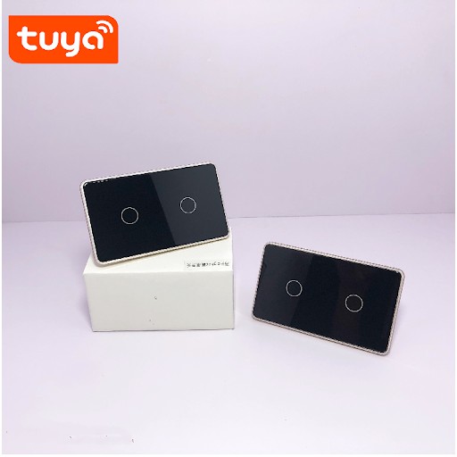 CÔNG TẮC THÔNG MINH 1,2,3,4 NÚT MÀU ĐEN, TRẮNG  - WIFI, ZIGBEE  CHÍNH HÃNG TUYA