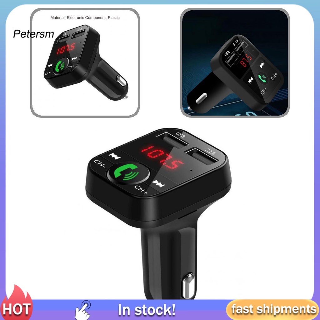 Máy nghe nhạc thu phát tín hiệu bluetooth thông minh dễ lắp đặt cho xe tải/ xe hơi