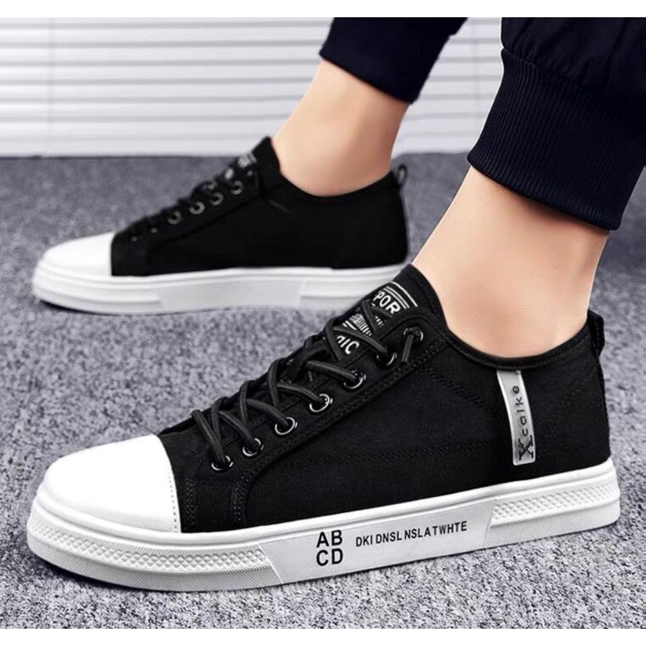 Giày Trượt Patin Vải Canvas Phong Cách Hàn Quốc Thời Trang Mùa Hè Mới 2021