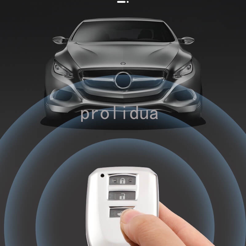 Vỏ TPU Vàng Bảo Vệ Chìa Khóa Xe Hơi Toyota Vios Yaris