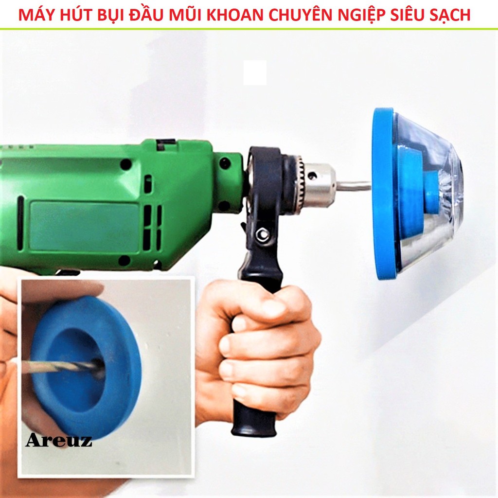 ĐẦU HÚT BỤI MÁY KHOAN  4MM-10MM SIÊU SẠCH LOẠI TỐT