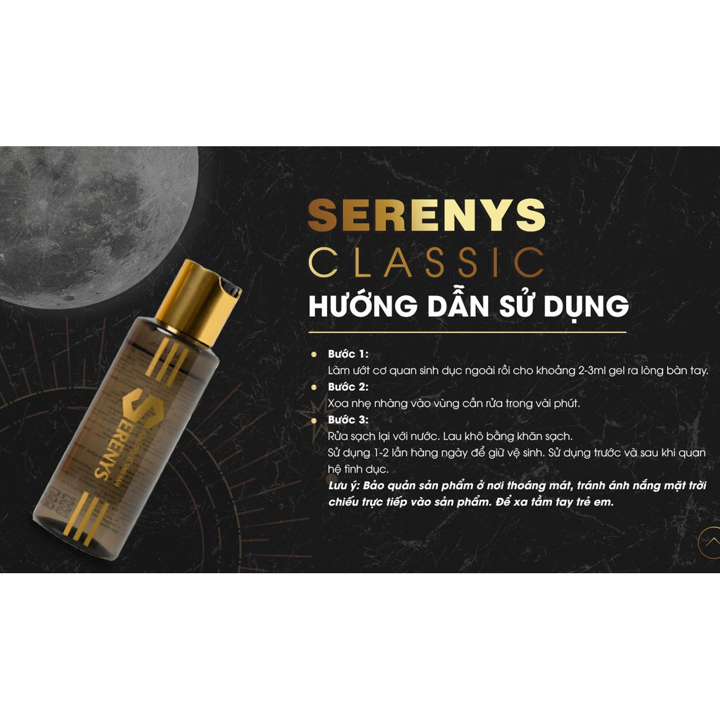 SERENYS dung dịch vệ sinh nam