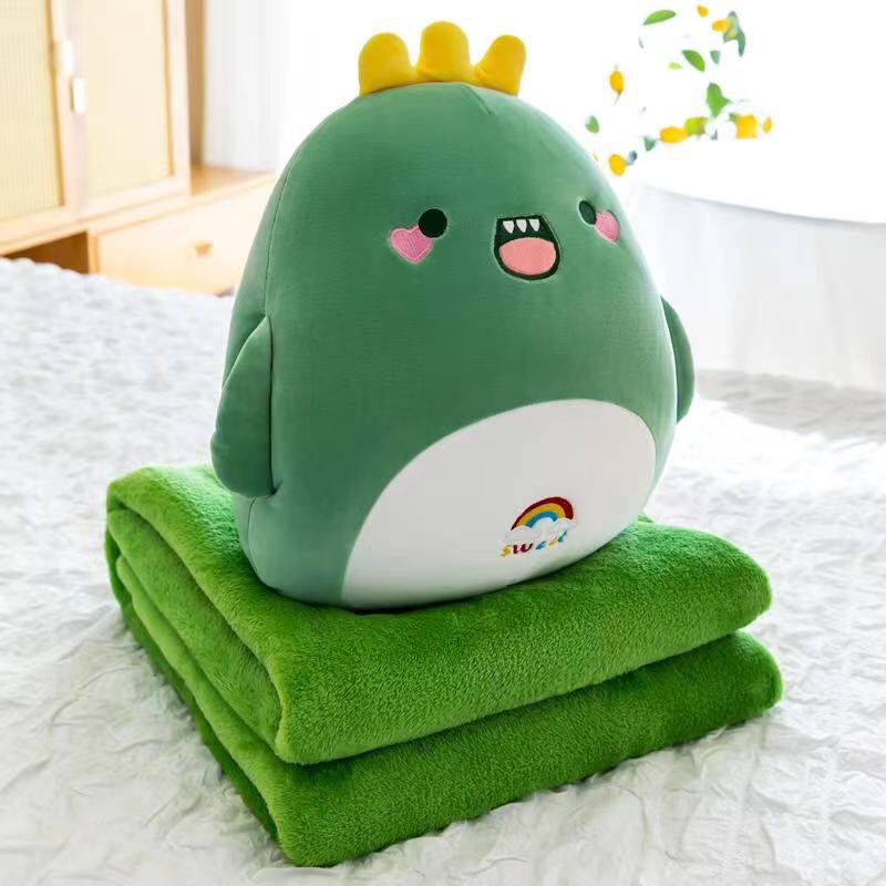 Bộ chăn gối siêu tiện ích thú 6 màu Fhome