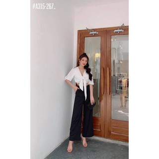 Áo croptop cột nơ đi biển