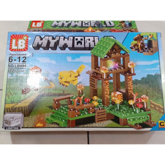Đồ Chơi LEGO Minecraft LB- Khu Vườn Của Steve