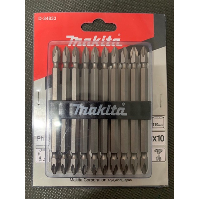 Mũi vít hai đầu PH2 Makita D-34833 110mm