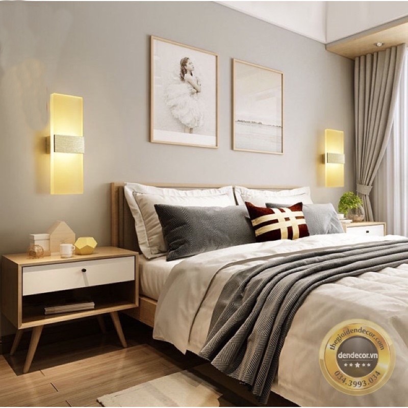 Đèn Led gắn tường X685 ánh sáng 3 chế độ,kiểu mẫu hiện đại Trang trí phòng khách,p ngủ,Cầu Thang công xuất 12w