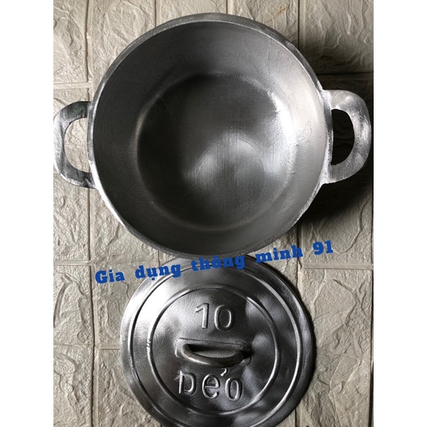Nồi gang đúc nguyên khối 21cm