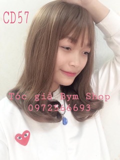 Tóc giả cả đầu cao cấp tặng kèm chụp lưới