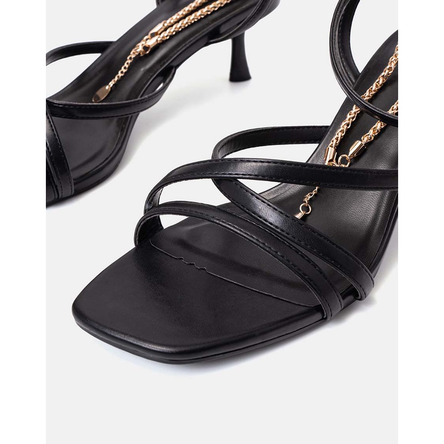 JUNO - Giày Sandal Mũi Vuông Quai Mảnh - SD07072