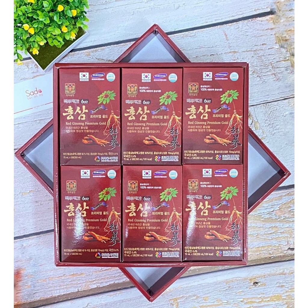 Hồng Sâm Nước Red Ginseng Premium Gold Hàn Quốc