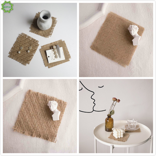 Đế Lót Ly Phong Cách Retro 12x12cm