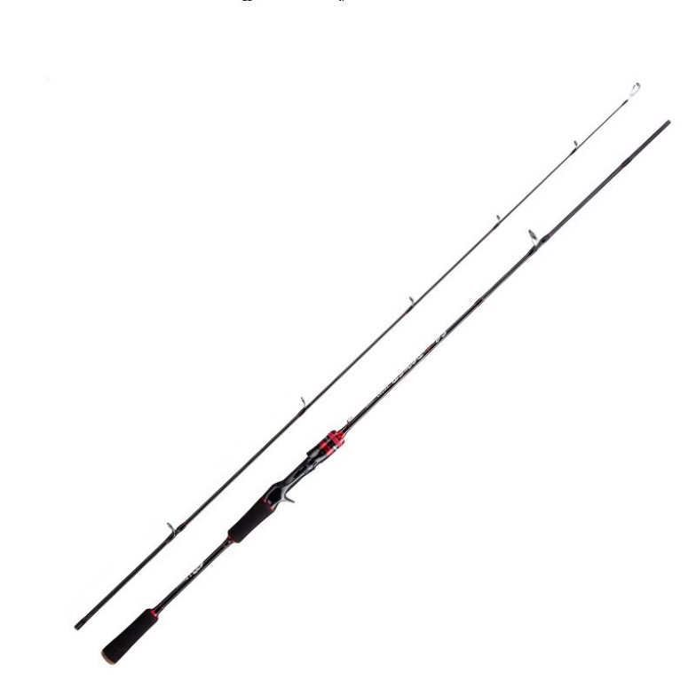 Bộ cần câu lure máy ngang 1.68m - 1.8m - 2.1m - 2.4m + Máy ngang + dây câu lure + bộ mồi lure B-lu-NG901 - docauca