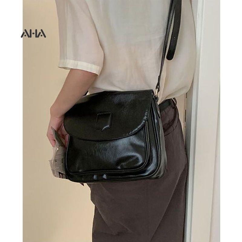 Túi xách AHA official da PU phong cách thời trang cổ điển dành cho nữ