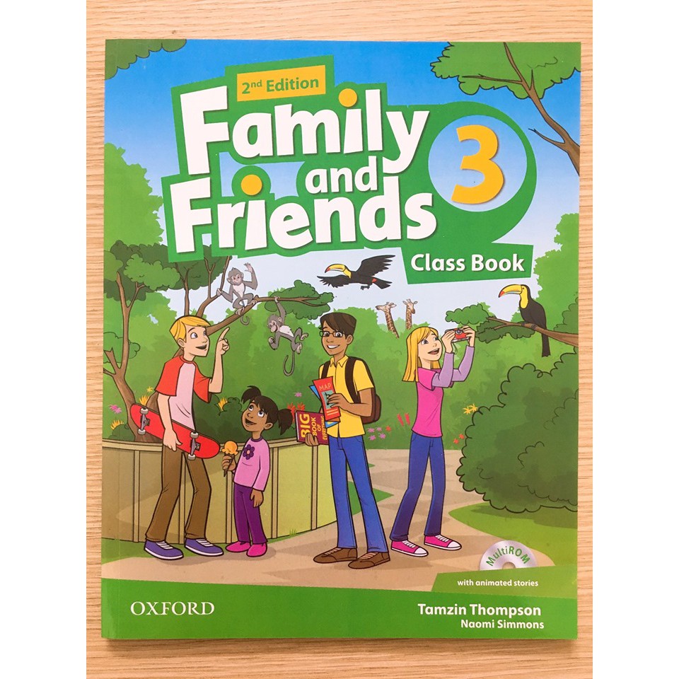 Đồ chơi - Family and friends 3 SB+WB (2nd) + đĩa