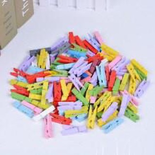 Kẹp Gỗ 3,5cm Treo Ảnh (Combo 300-500 cái)