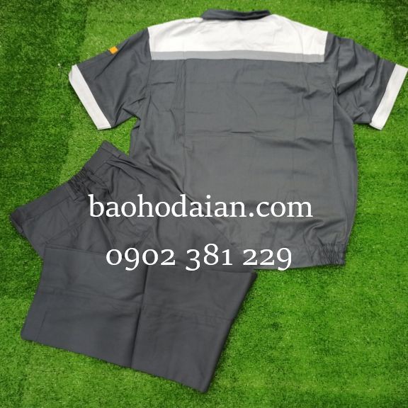 Quần áo kỹ sư, kỹ thuật nam/nữ Pangrim Hàn Quốc tay ngắn PR04