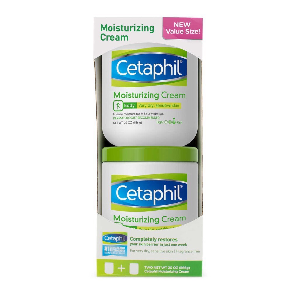 [Hủ 566g tách set] Kem  dưỡng thể dưỡng ẩm, làm mềm da Cetaphil Body Moisturizing Cream | BigBuy360 - bigbuy360.vn