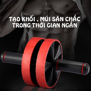 CON LĂN TẬP BỤNG 2 BÁNH, CON LĂN TẬP THỂ DỤC THỂ THAO TRONG NHÀ, SĂN CHẮC CƠ BỤNG
