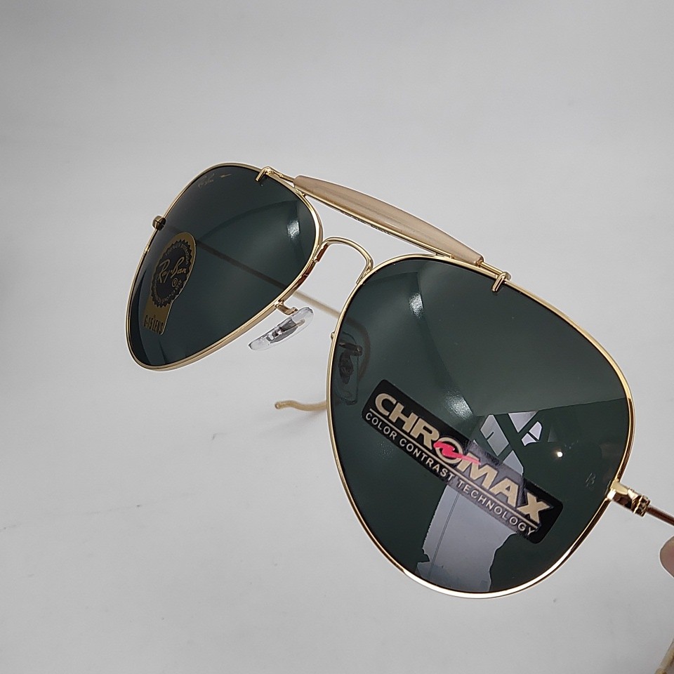 Kính Mắt Nam RayBan USA Chromax RB02 62-14-140