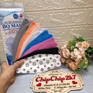 (4D)Khẩu trang 4D mask công nghệ KF94 Hàn túi 5 cái