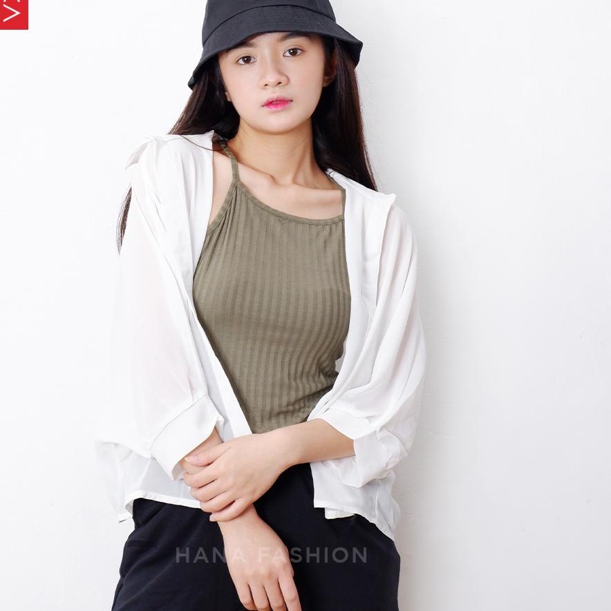 Sản phẩm đặc biệt - Áo croptop dệt kim Olivia cơ bản cho nữ - TT190 Qlt.