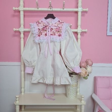 Đầm váy kanayo chất linen phong cách vintage lolita Nhật Bản Ngochancutie | BigBuy360 - bigbuy360.vn