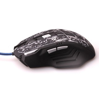 Chuột máy tính dây USB đèn LED 7 màu