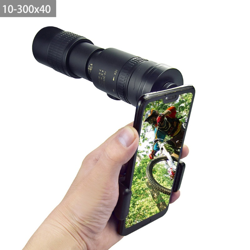 Ống nhòm một mắt 10-300X40mm 4K có thể gấp gọn tiện dụng
