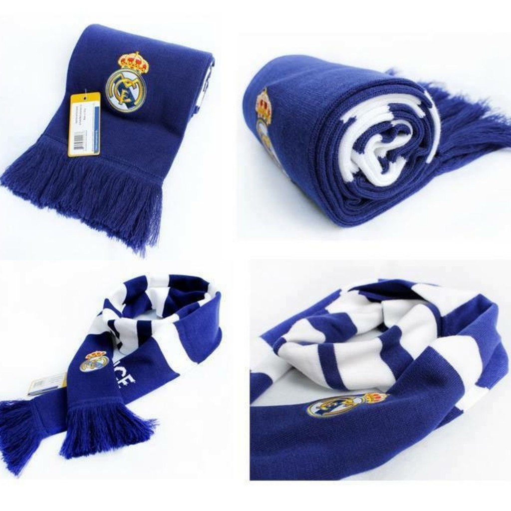 Khăn len, khan quàng cổ câu lạc bộ Real Madrid