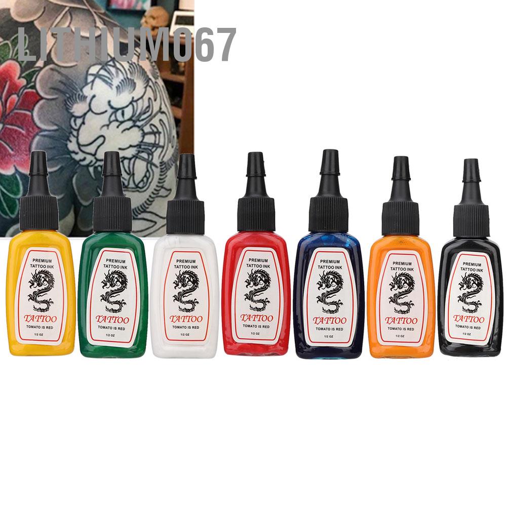 Lithium067 Professional Eyebrow Tattoo Ink Long Lasting Fast Coloring Pigment 15ml