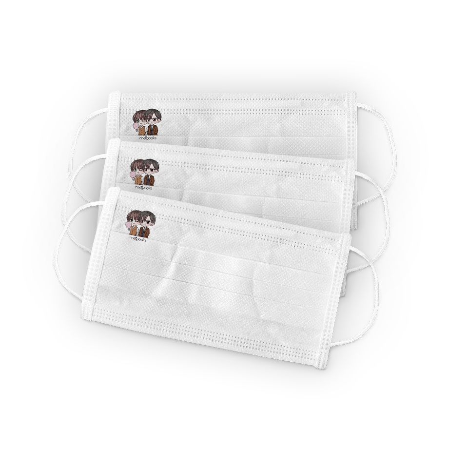 [Book Gifts] Set 5 khẩu trang Dior Tiên Sinh - Meibooks