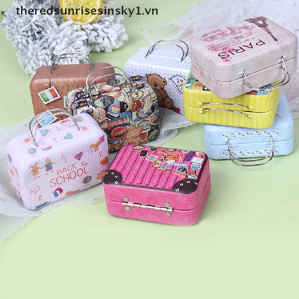 Va Li Mini Bằng Kim Loại Thời Trang Cho Búp Bê