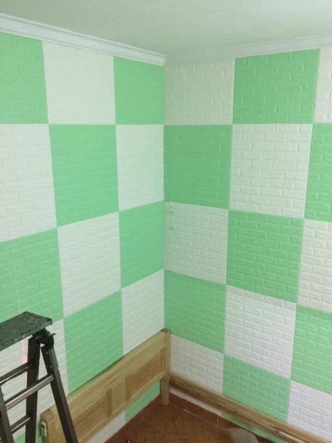 Xốp dán tường giả gạch dày 5mm 3D giả gạch kích thước 70-77cm ( kho Sài gòn) | BigBuy360 - bigbuy360.vn