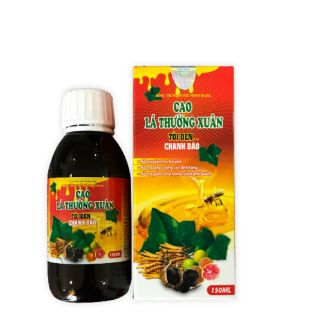 Cao lá thường xuân tỏi đen chanh đào