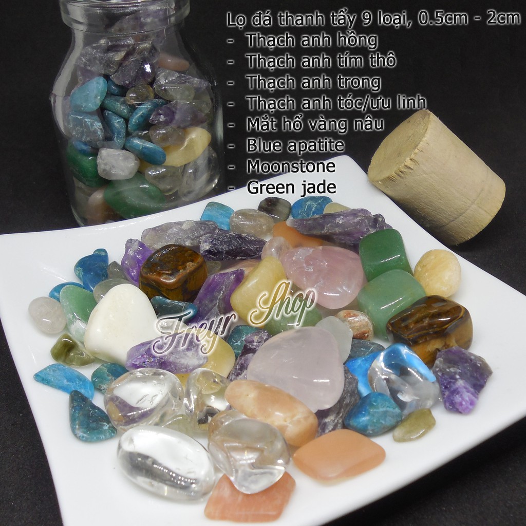 Lọ đá thanh tẩy 9 loại | BigBuy360 - bigbuy360.vn